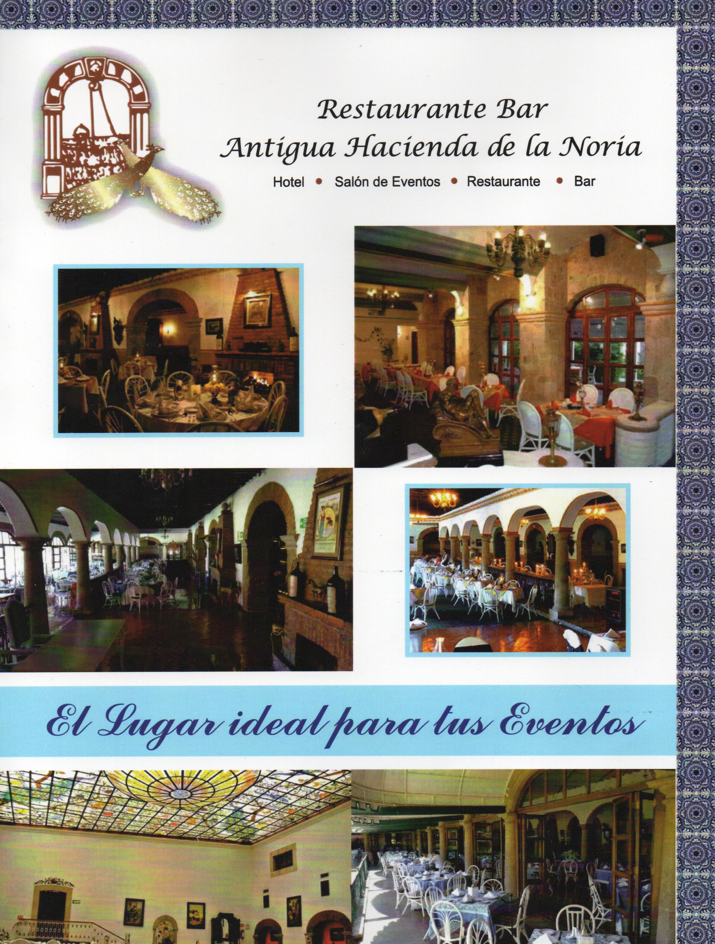Página 1 del Menú de Comidas