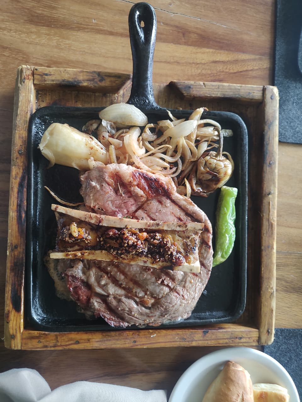 Rib-Eye americano con tuétano